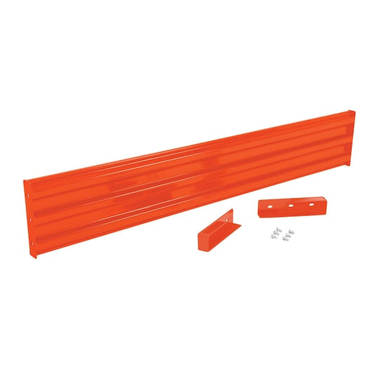 Vestil GR-F3R-DI-8-OR DROP-IN STYLE GUARD RAIL 8 FT ORANGE