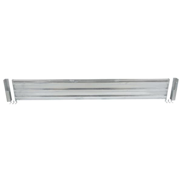 Vestil GR-F3R-DI-9-HDG Galvanized Guard Rail-Bolt On 9 Ft