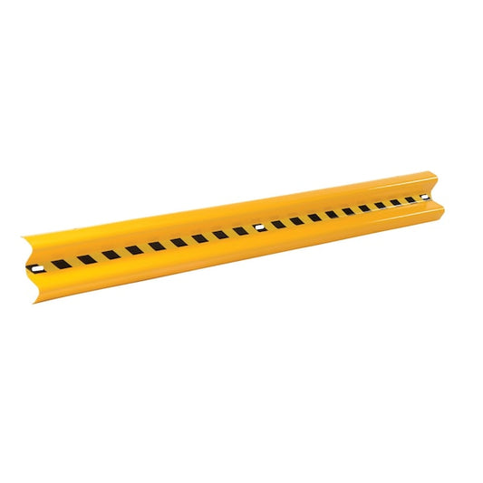 Vestil GR-H2R-BO-11-YL Guard Rail Straight Rail, Yllw, 132"