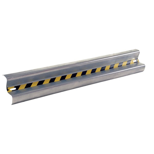 Vestil GR-H2R-BO-6-HDG Guard Rail Straight Rail, 72"