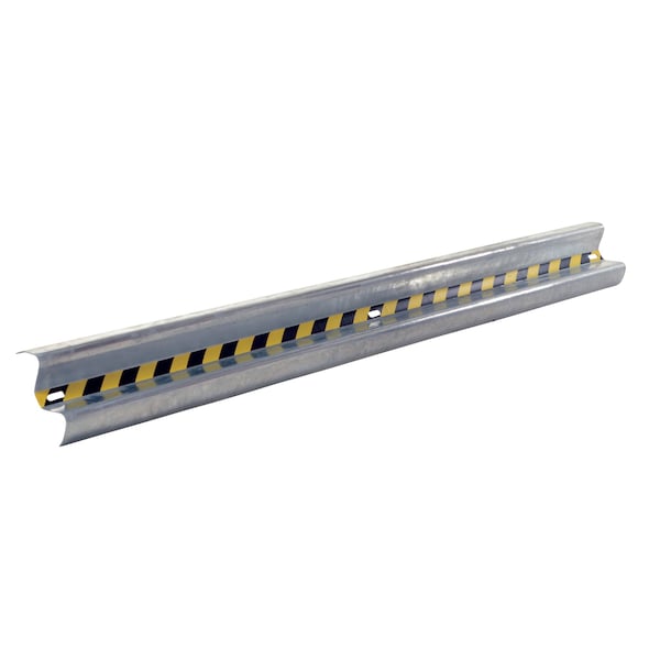 Vestil GR-H2R-BO-9-HDG Guard Rail Straight Rail, 108"