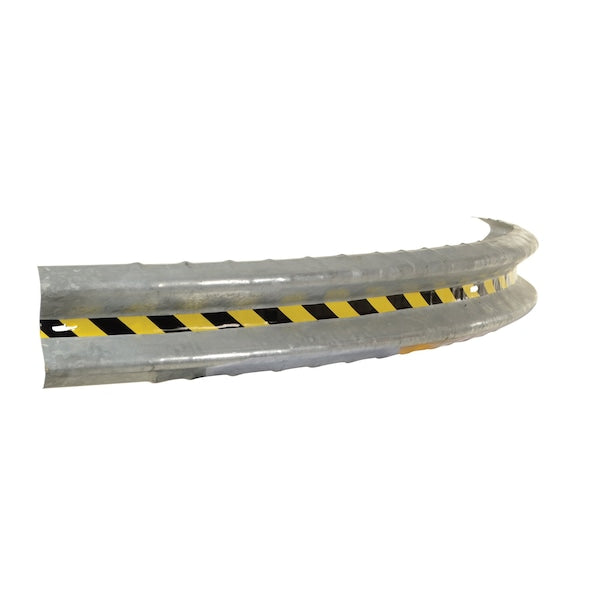 Vestil GR-H2R-CRV-BO-10-HDG Guard Rail System - Curved Rail