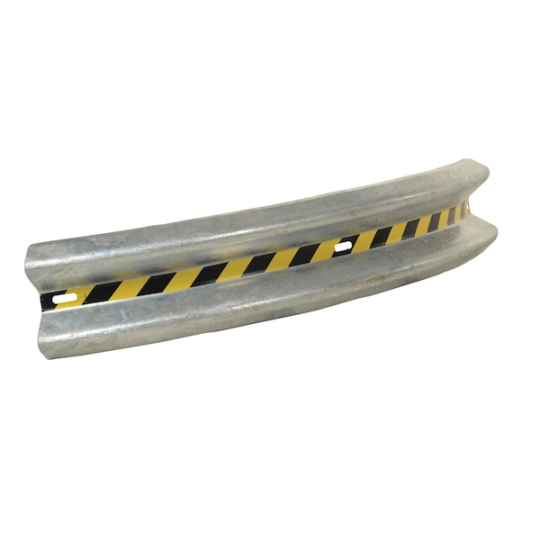 Vestil GR-H2R-CRV-BO-6-HDG Guard Rail System - Curved Rail