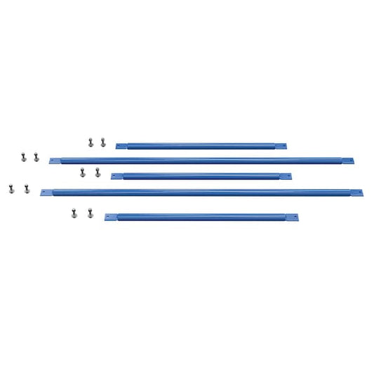Vestil HBS-10123 Steel Structural Cantilever Brace Set 36 In. x 144 In. Blue