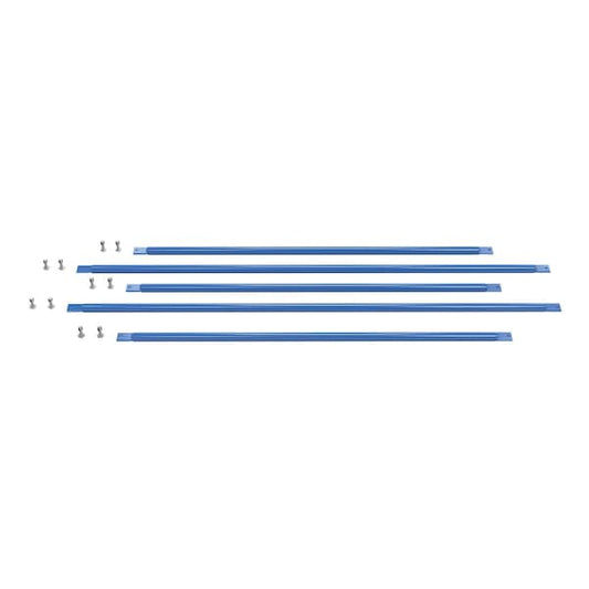 Vestil HBS-10125 Steel Structural Cantilever Brace Set 60 In. x 144 In. Blue