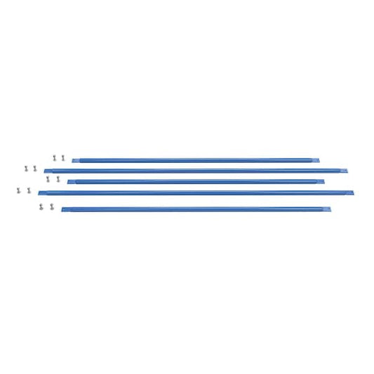 Vestil HBS-10126 Steel Structural Cantilever Brace Set 72 In. x 144 In. Blue
