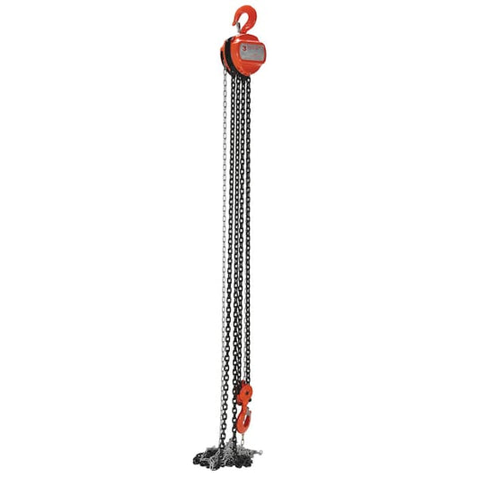 Vestil HCH-6-15 Manual Chain Hoist, 6K, 15 ft.