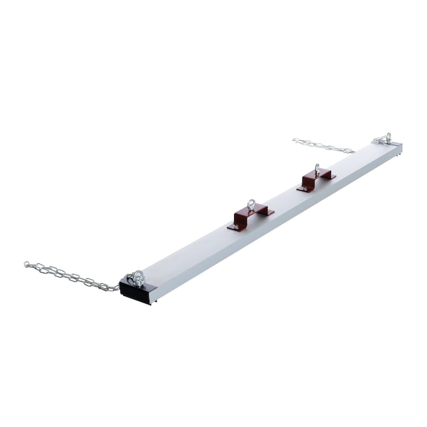 Vestil HDFMS-72 Magnetic Sweeper ForkLift Hanger, HD, 72"