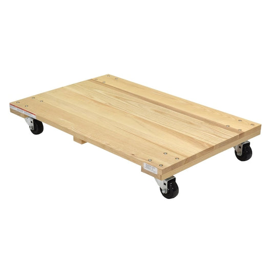 Vestil HDOS-2436-9 Hardwood Dolly - Solid Deck