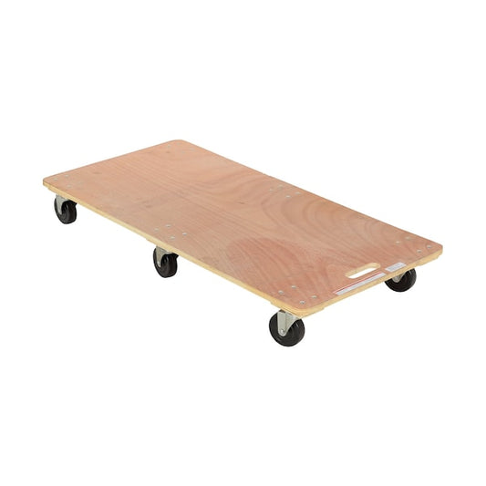 Vestil HDOS-2448-6SW Hardwood Dolly - Solid Deck
