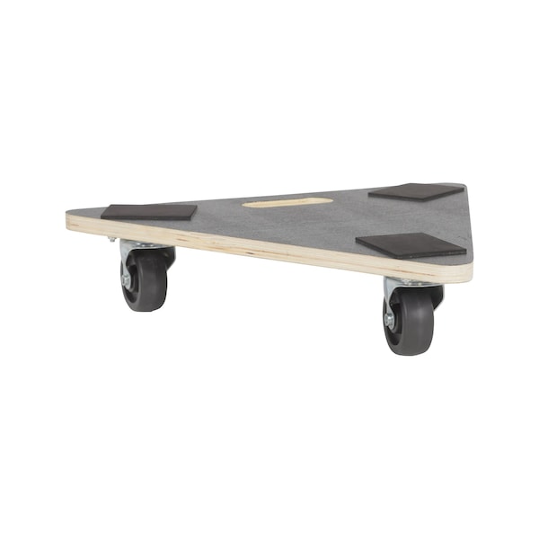 Vestil HDOS-TRI-18-300 HARDWOOD DOLLY-TRIANGLE DECK 300K LB 16.5X18.5