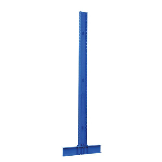 Vestil HDU-C-14-36 Blue Heavy Duty Double Cantilever 14 ft Base Length 36" Arm