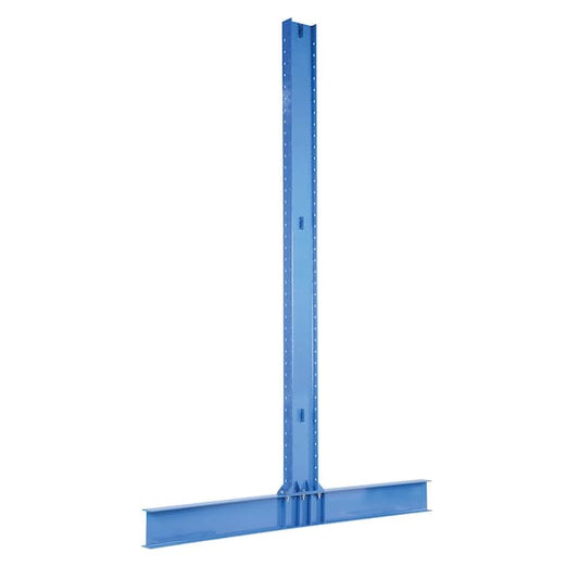 Vestil HDU-C-8-48 Blue Heavy Duty Double Cantilever 8 ft Base Length 48" Arm