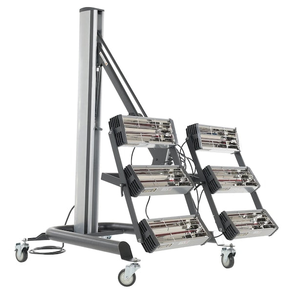 Vestil HEAT-6P-230-1 6820 BtuH, 220 V, 3000 W W