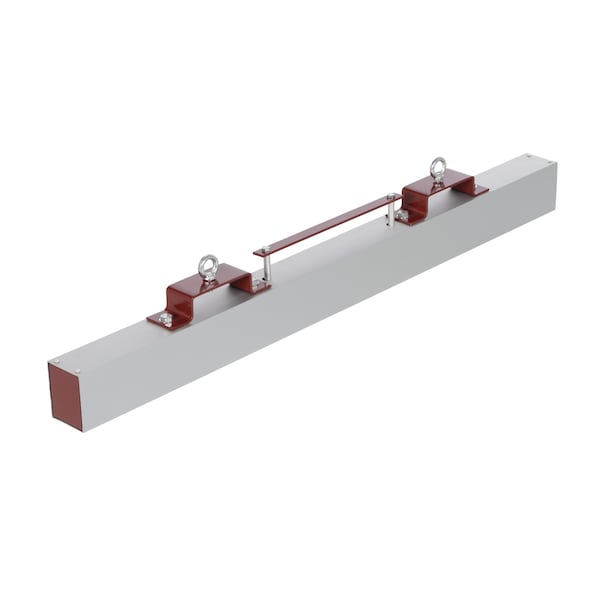 Vestil HFMS-48 Magnetic Sweeper ForkLift Hanger, 48"