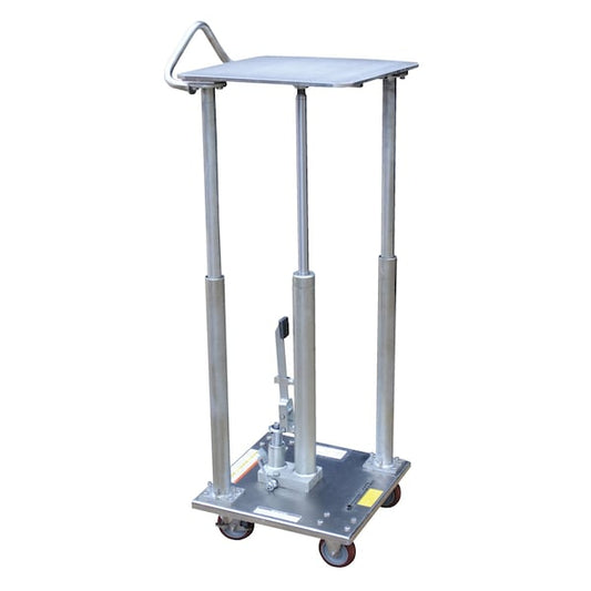 Vestil HT-05-1818A-PSS 18" X 18" Hydraulic Post Table, Load Cap. 500 lb.