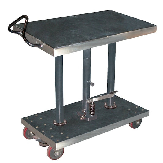 Vestil HT-10-2036A-PSS 20" X 36" Hydraulic Post Table, Load Cap. 1000 lb.