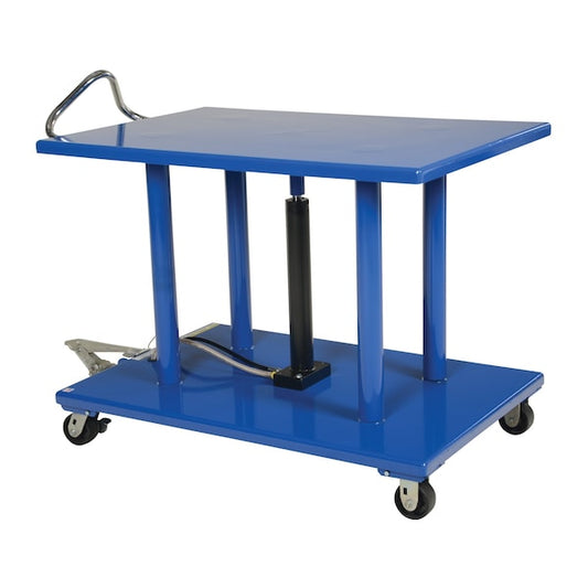 Vestil HT-20-3248 32" X 48" Hydraulic Post Table, Load Cap. 2000 lb.