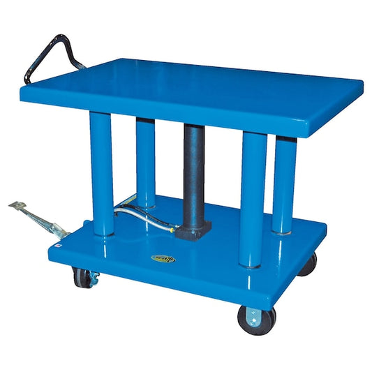 Vestil HT-60-4048 40" X 48" Hydraulic Post Table, Load Cap. 6000 lb.