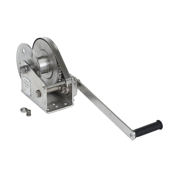 Vestil HWSS-1800-NR Stainless Steel Winch, 1800 lb.