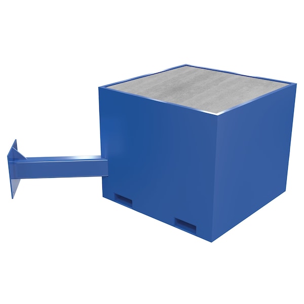 Vestil JIB-CBX-36-BC Addl Offset Steel Base, 36", Concrete