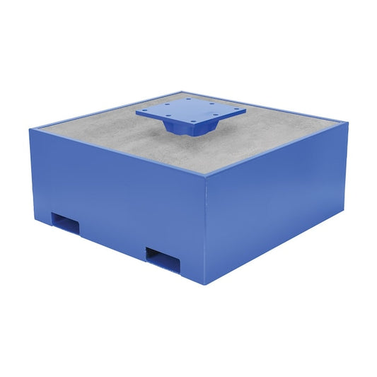 Vestil JIB-CB-18-BC Addl Steel Base, 18", Concrete