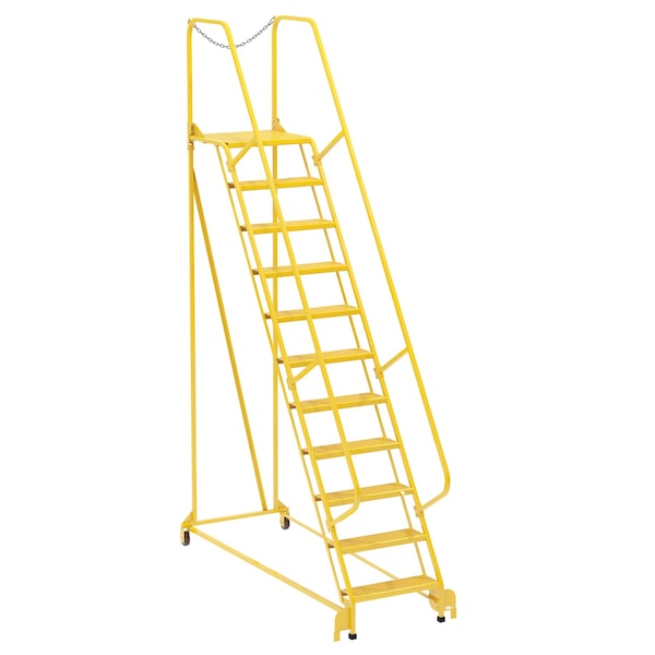 Vestil LAD-MM-11-P-YL 140 H Steel 11 Steps