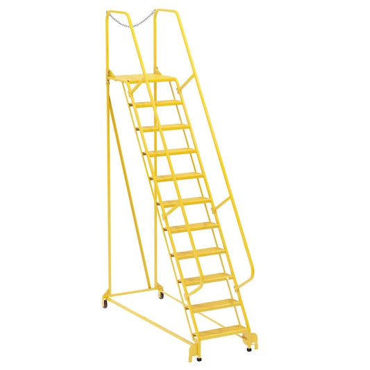 Vestil LAD-MM-11-P-YL 140 H Steel 11 Steps