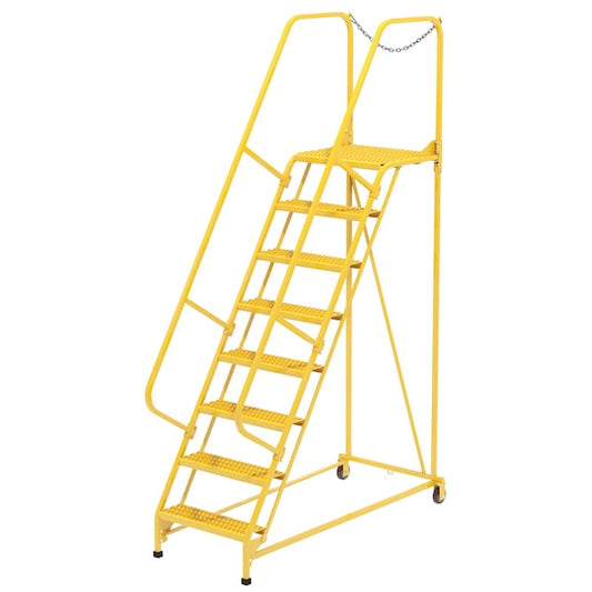 Vestil LAD-MM-8-G-YL 110 H Steel 8 Steps
