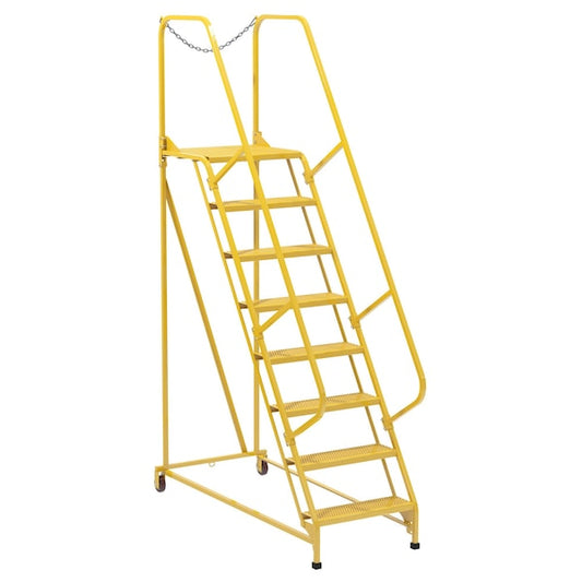 Vestil LAD-MM-8-P-YL 110 H Steel 8 Steps