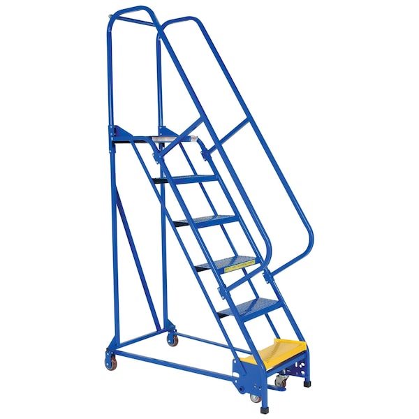 Vestil LAD-PW-18-6-P 90 H Steel PW Ladder, Perforated, 6 Step, 6 Steps