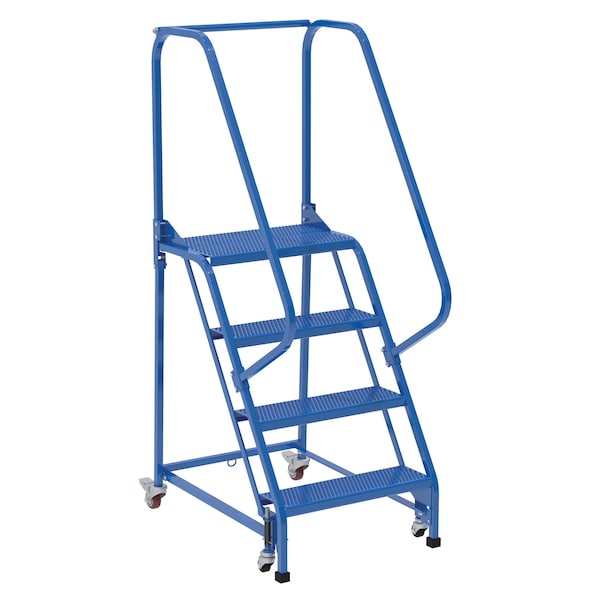 Vestil LAD-PW-26-4-P 70 H Steel PW Ladder, Perforated, 4 Step, 4 Steps