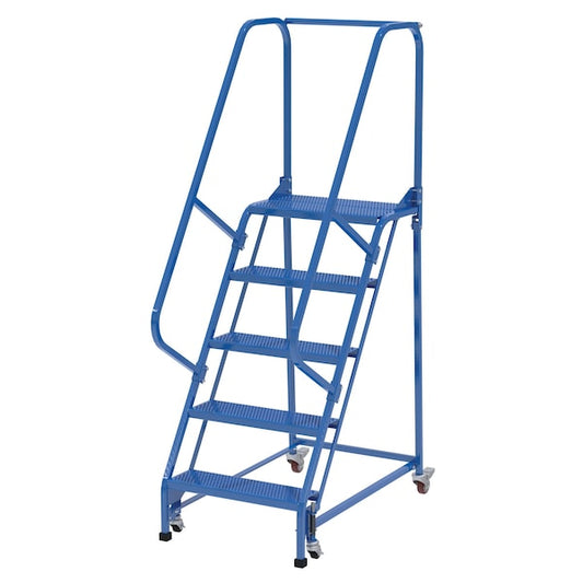 Vestil LAD-PW-26-5-P 80 H Steel PW Ladder, Perforated, 5 Step, 5 Steps