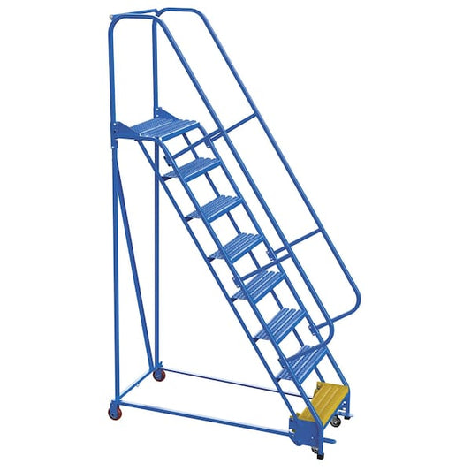 Vestil LAD-PW-26-8-G 110 H Steel PW Ladder, Grip Strut, 8 Step, 8 Steps