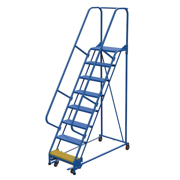 Vestil LAD-PW-26-8-P 110 H Steel PW Ladder, Perforated, 8 Step, 8 Steps