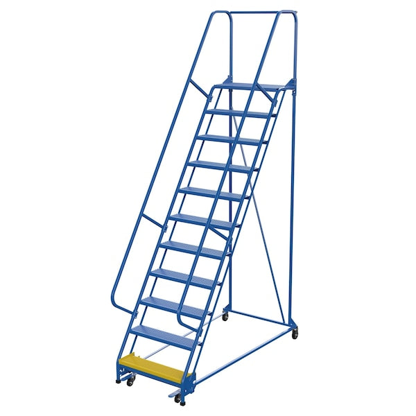 Vestil LAD-PW-32-11-P 140 H Steel PW Ladder, Perforated, 11 Step, 11 Steps