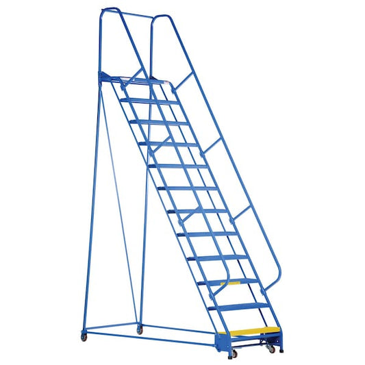 Vestil LAD-PW-32-12-G 156 H Steel PW Ladder, Grip Strut, 12 Step, 12 Steps