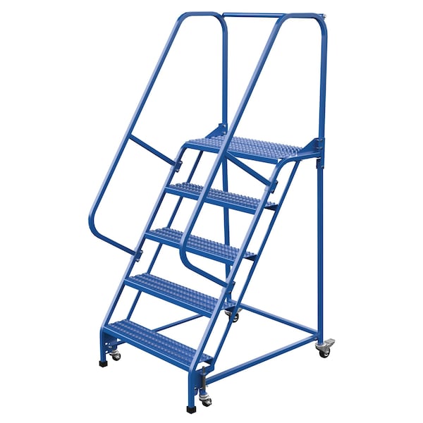 Vestil LAD-PW-32-5-G 80 H Steel PW Ladder, Grip Strut, 5 Step, 5 Steps