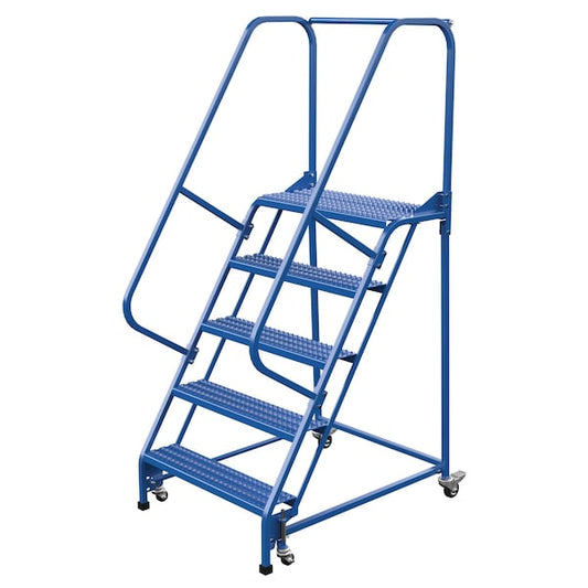 Vestil LAD-PW-32-5-G 80 H Steel PW Ladder, Grip Strut, 5 Step, 5 Steps