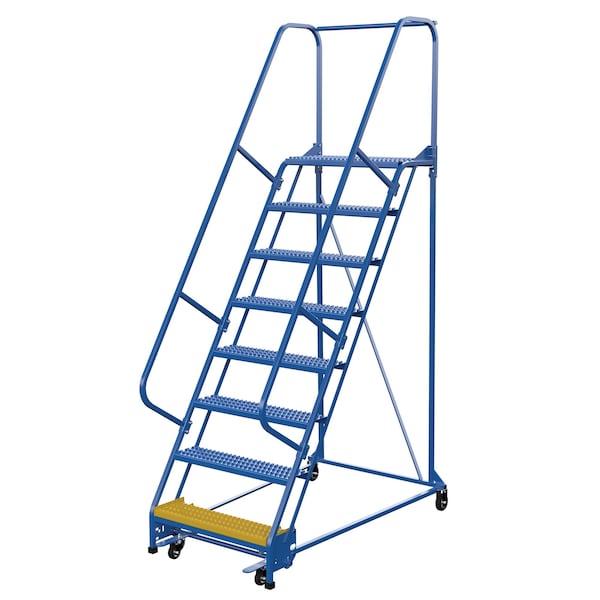 Vestil LAD-PW-32-8-G 110 H Steel PW Ladder, Grip Strut, 8 Step, 8 Steps