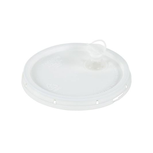 Vestil LID-2-PWST 2 Gal Spout Top with Tear Top, White