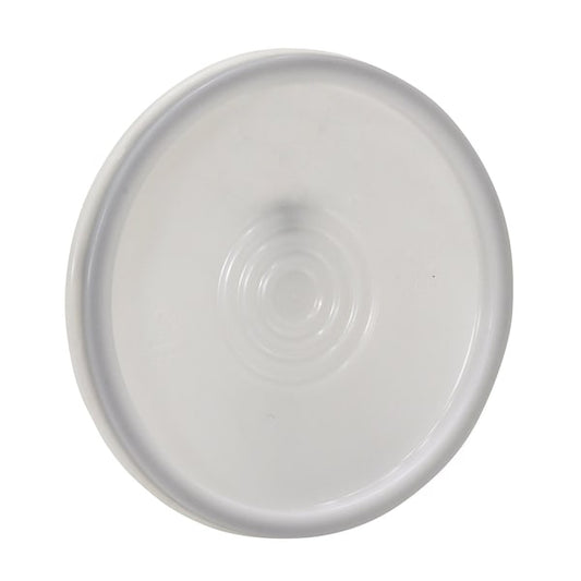 Vestil LID-54-PN Natural High Density Polyethylene (HDPE) Standard Lids, 12.5 in L, 12.5 in W, 1.5 H