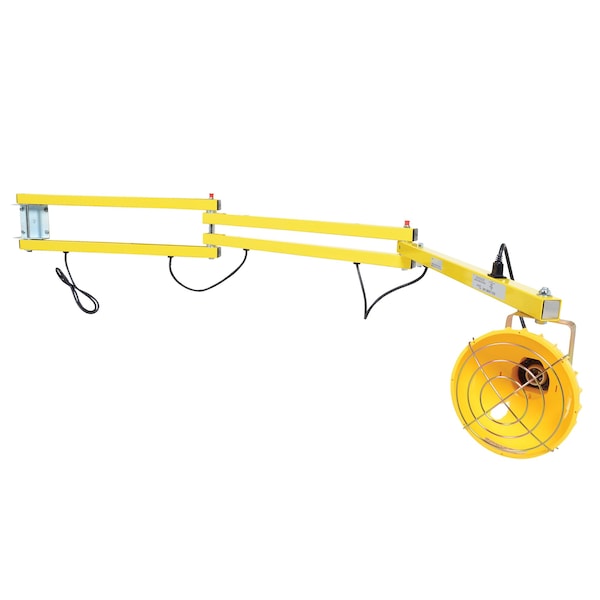 Vestil LL-90 Incandescent Double Arm Load Light, 90"