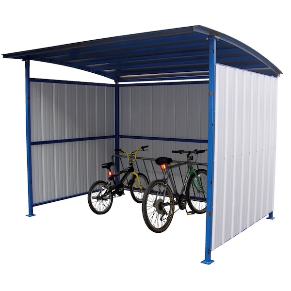 Vestil MDS-96-BK Multi-Duty Bicycle Shelter, 120"