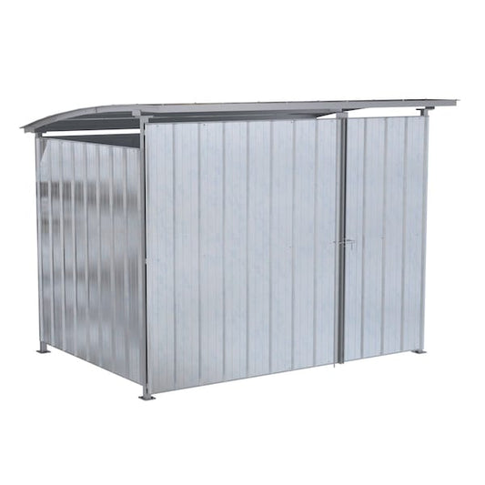 Vestil MDS-96-DR-HDG GALVANIZED MULTI-DUTY SHED W/FRONT DOORS 120 IN