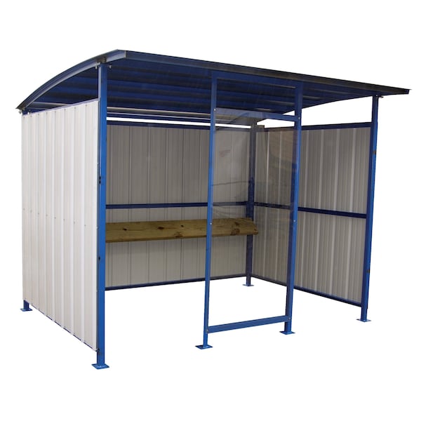 Vestil MDS-96-SM 120" Steel Multi-Duty Smokers Shelter