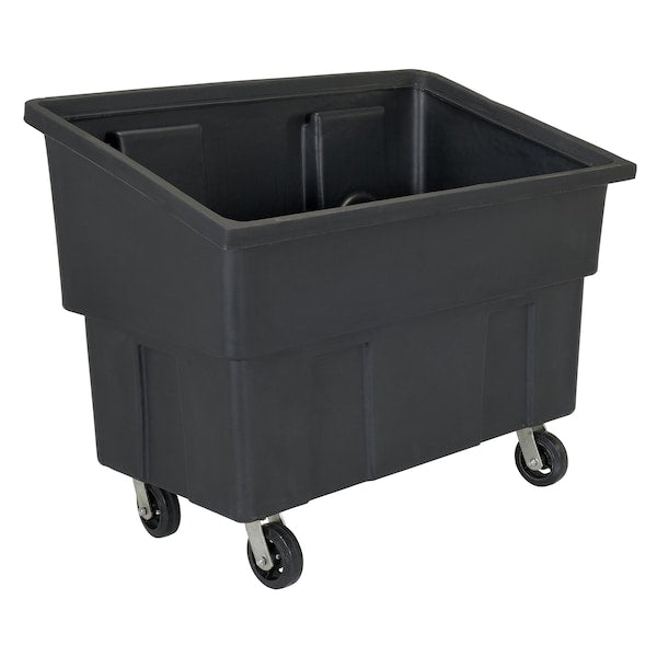 Vestil MPT-1 Storage Tote, 30-3/4 in L x 52-1/2 in W x 41-13/16 in H, Black, Polyethylene