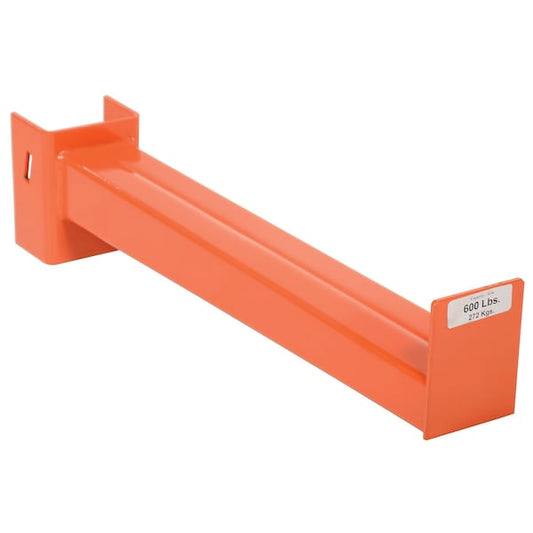 Vestil MSA-C-30 Orange Medium Cant Racking Straight Arm 30"Usable Length 500lbCapacity