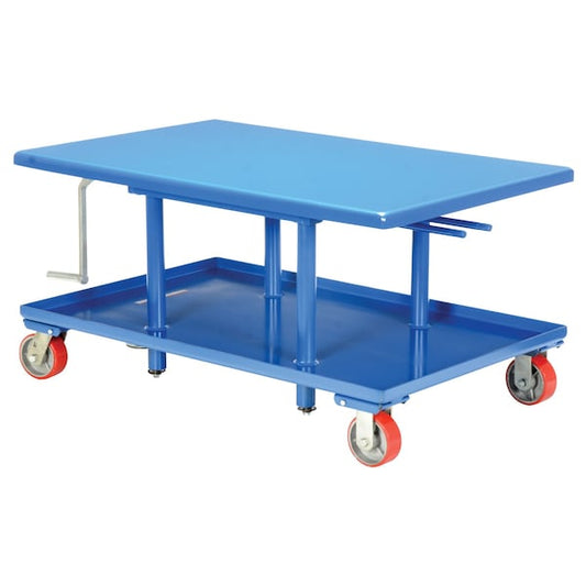 Vestil MT-3048-LP Low Profile Mech Post Table, Load Cap. 2000 lb.
