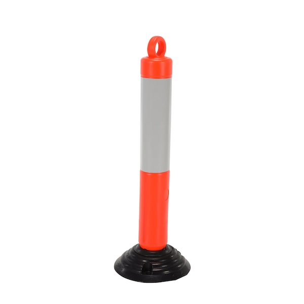 Vestil OPBOL-31 Orange Plastic Bollards, 31.5" Height